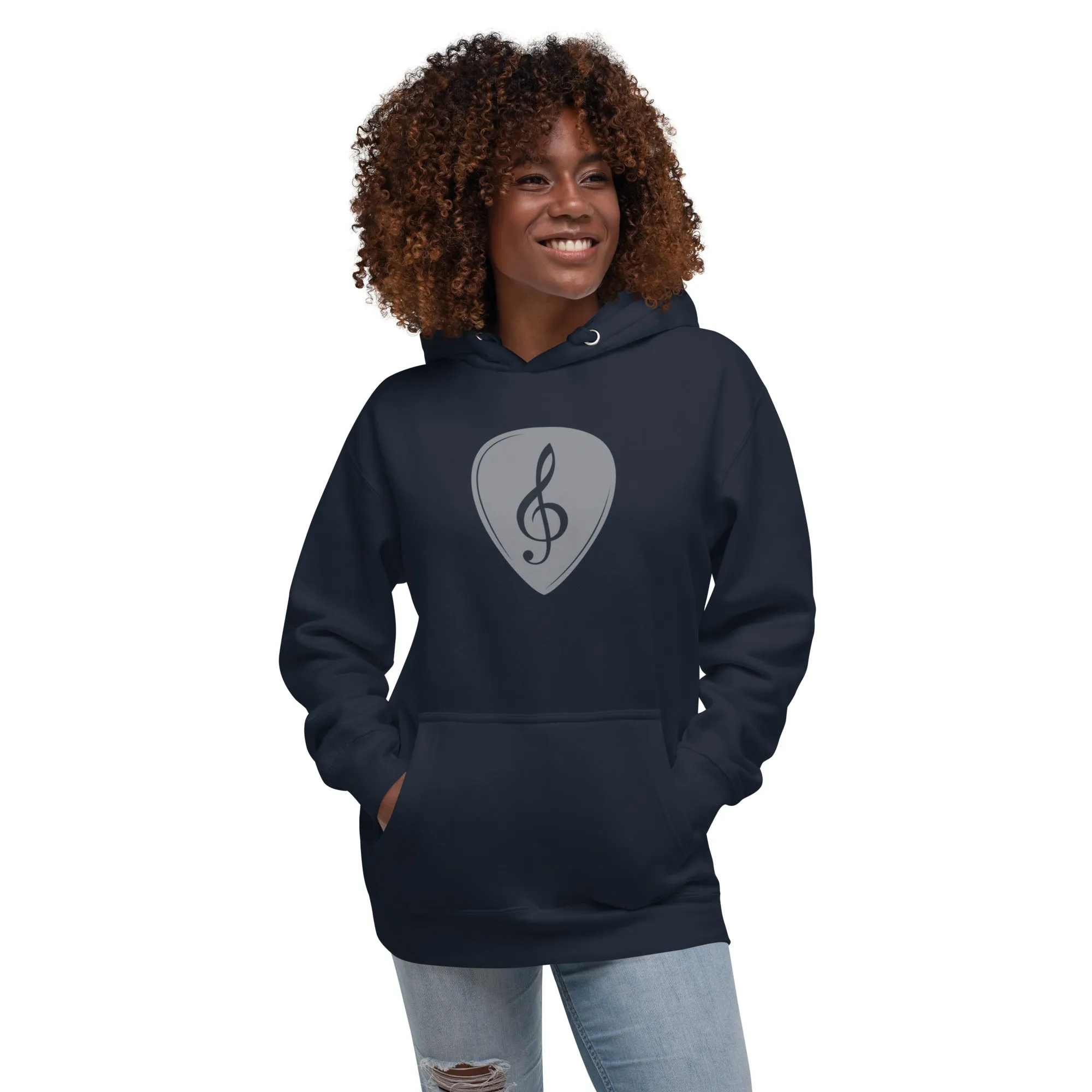 Treble Clef Pick Hoodie