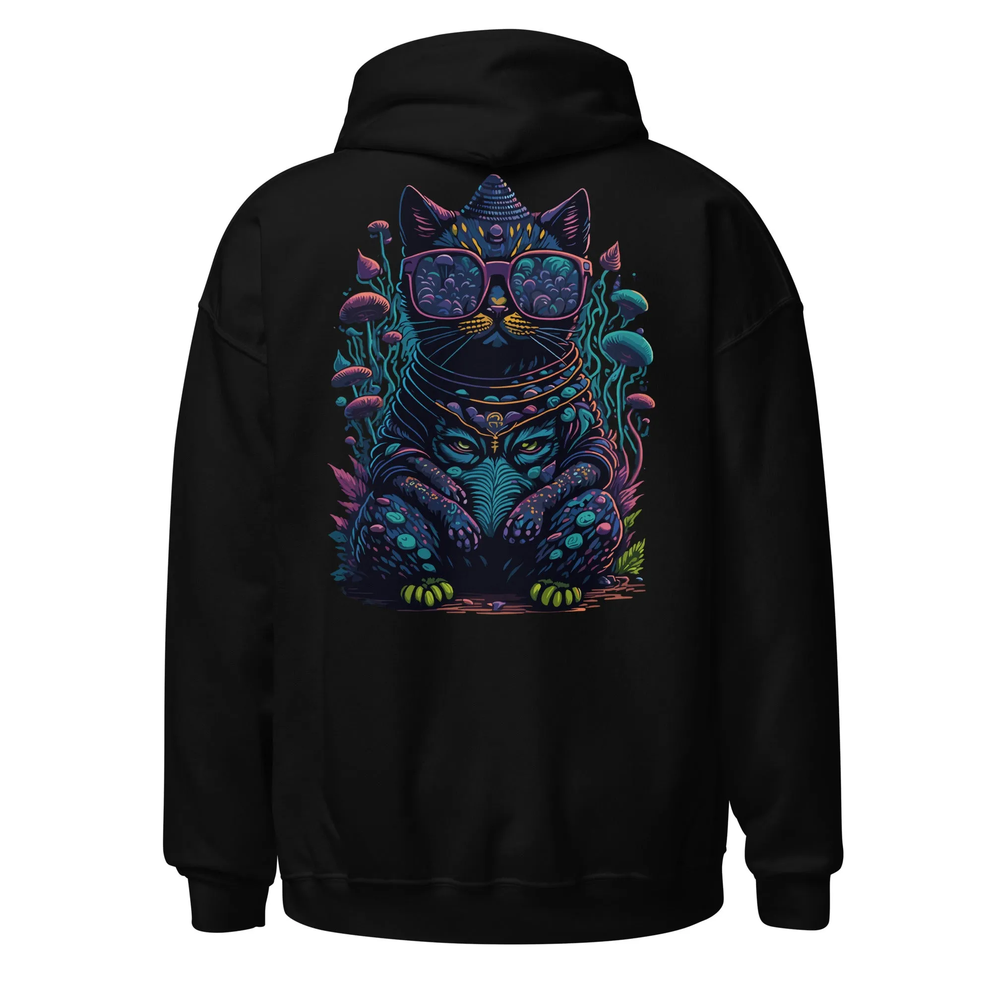 Trippy Hoodie | Psychedelic Cat