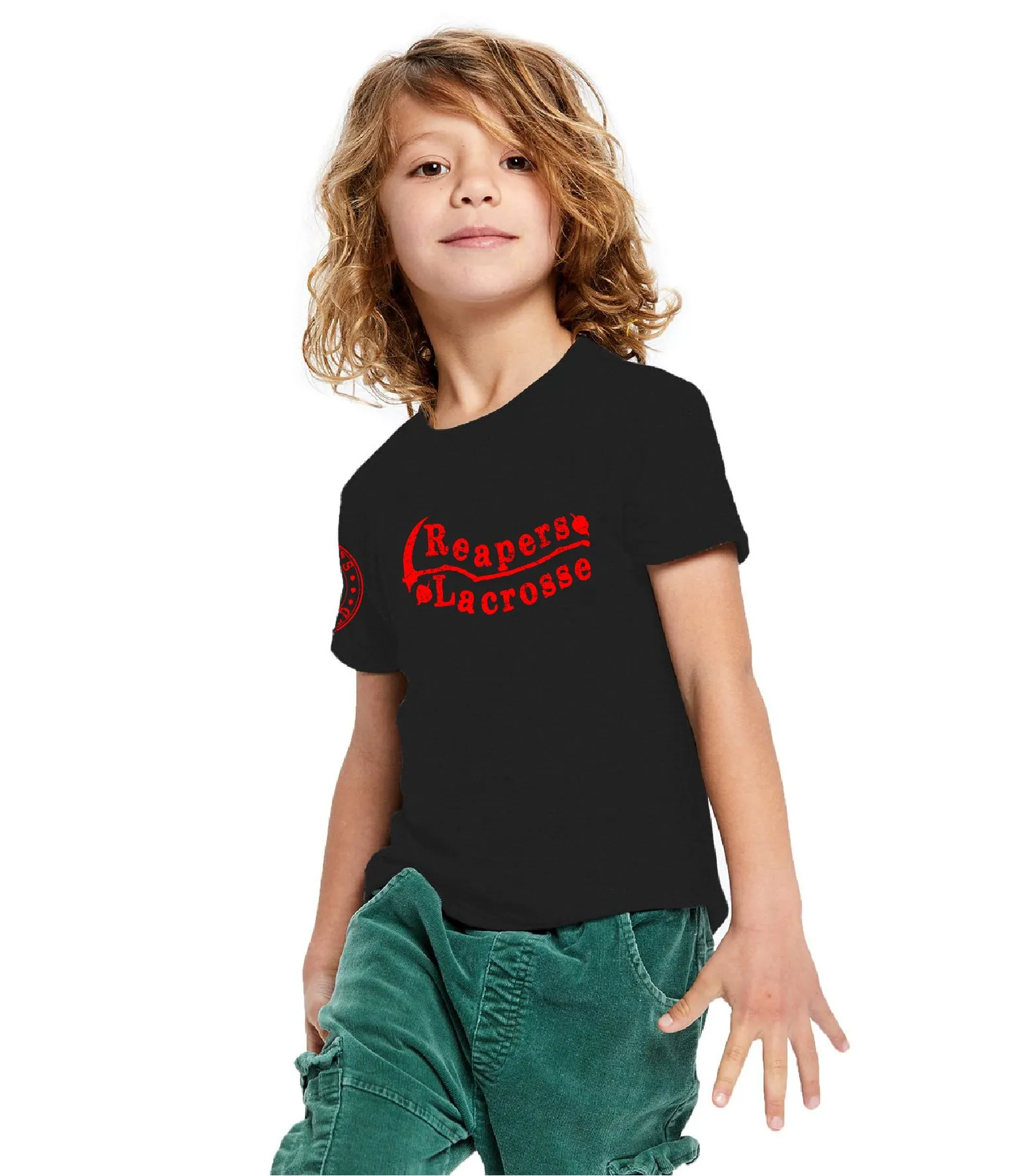 T's - "Reapers Lacrosse" design - Unisex Short Sleeve T - 100% Cotton