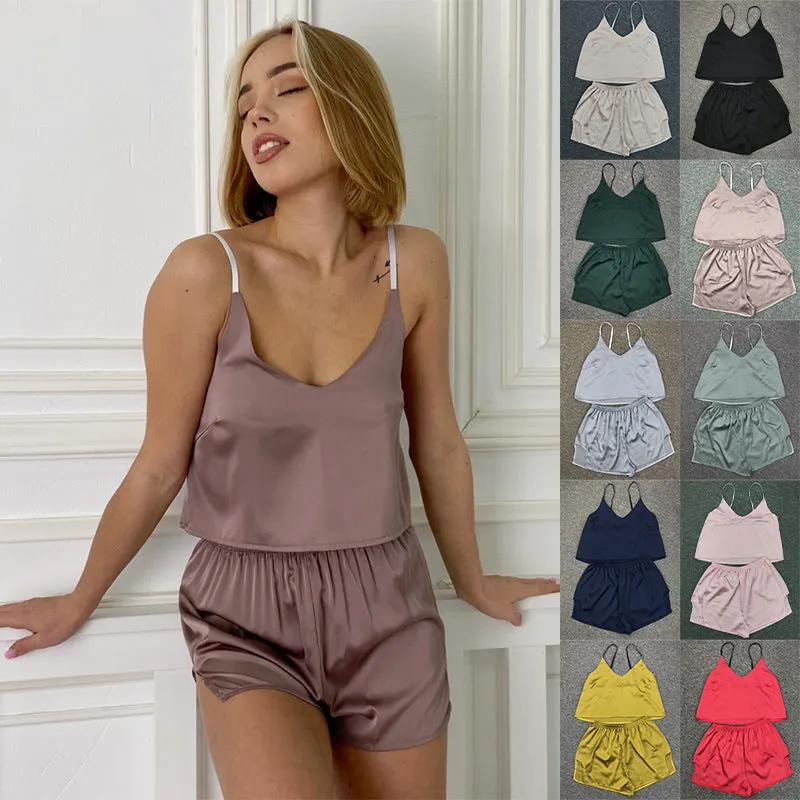 Two Piece Tank Top and Shorts Set