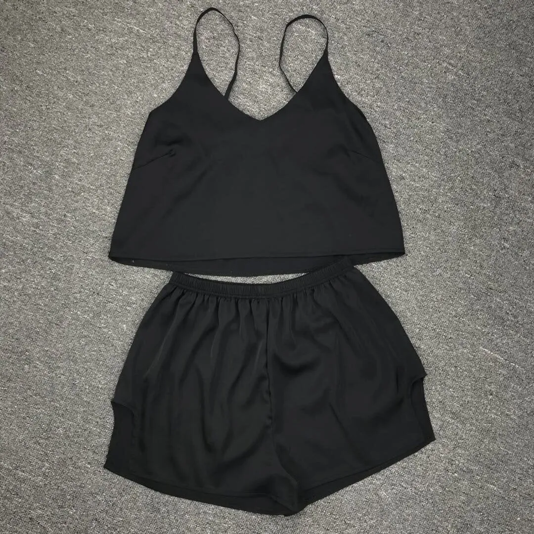 Two Piece Tank Top and Shorts Set