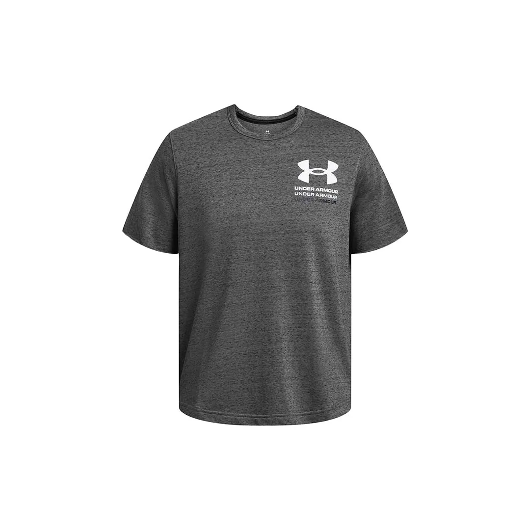 UA Men Rival Terry Color block Short Sleeve | 1383104