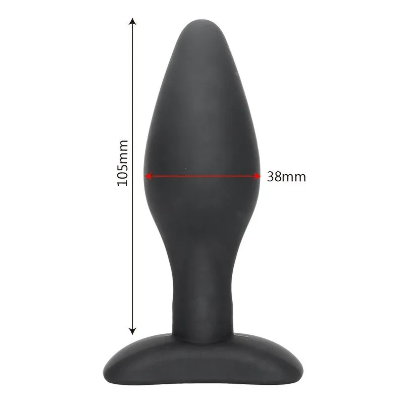 Un Plug Anal à Ventouse Edgy en Silicone