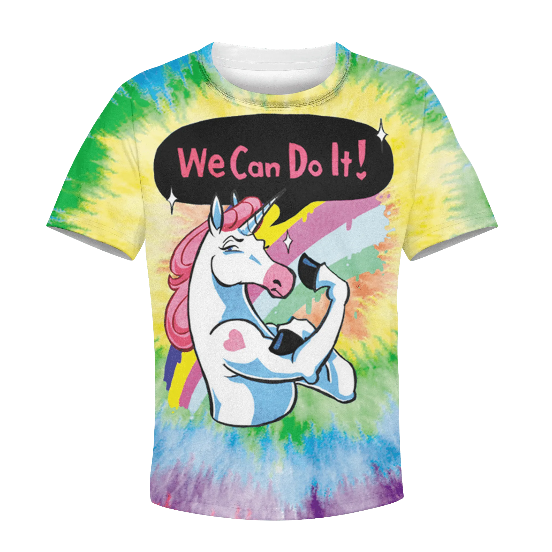 Unicorn We Can Do It Custom Cosplay Kid Hoodie