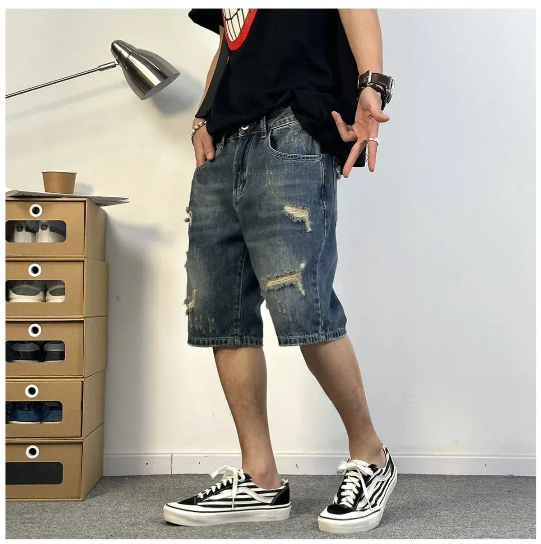 UrbanWave Trendy Denim Shorts