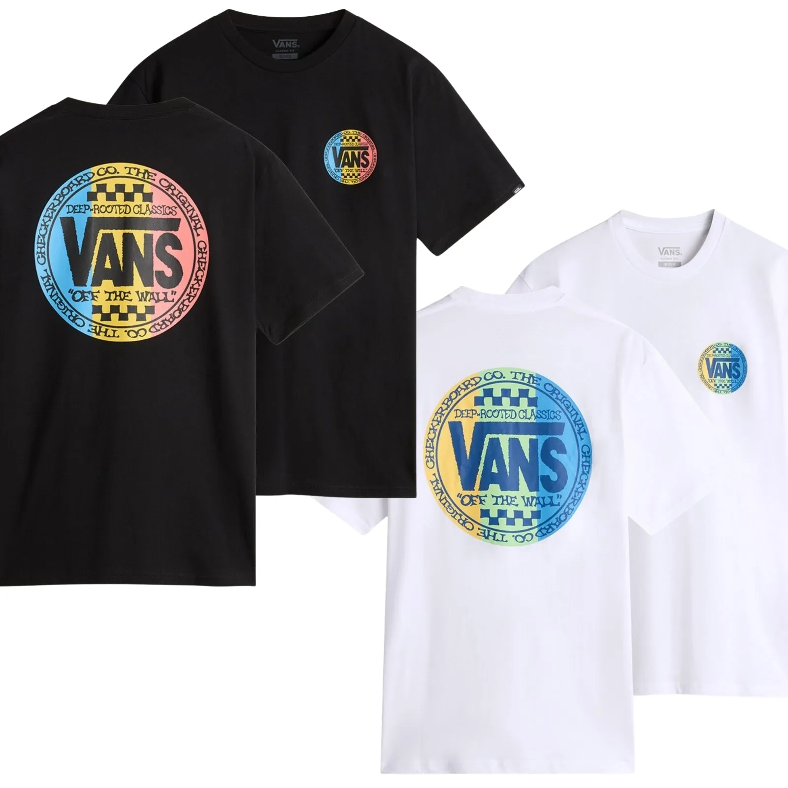 Vans Mens Retro Co Crew Neck Short Sleeve T-Shirt