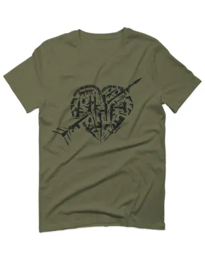 VICES AND VIRTUESS Second Amendment American Gun Rights arms Weapon Heart USA For men T Shirt