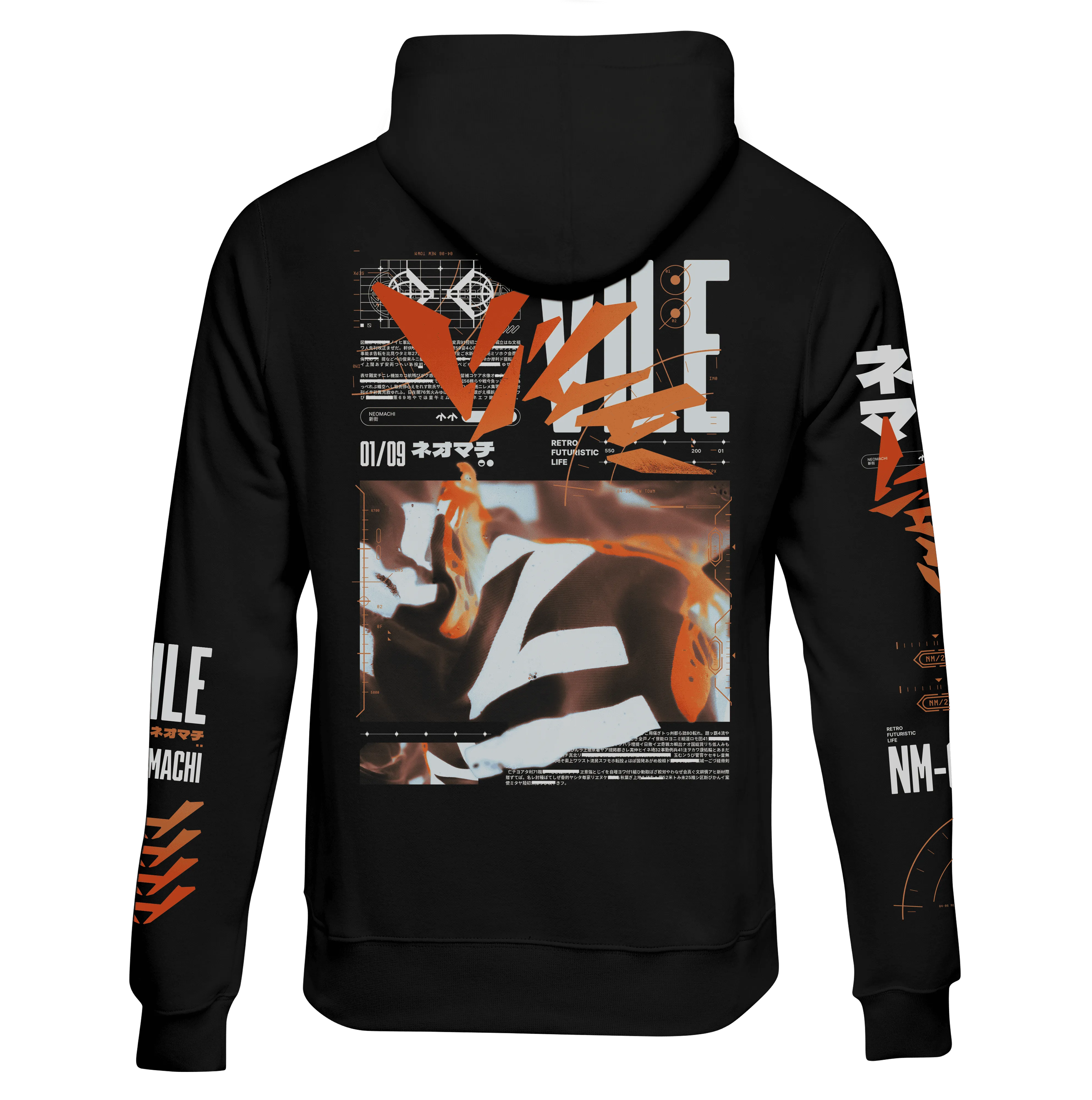 VILE: ZIP HOODIE