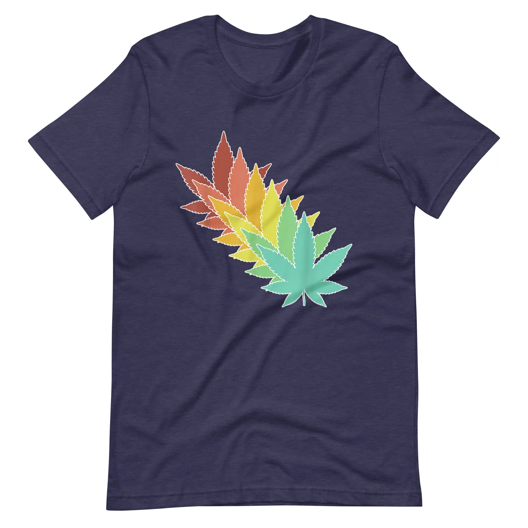Vintage-Retro-Marijuana-Leaves-Weed-Unisex t-shirt
