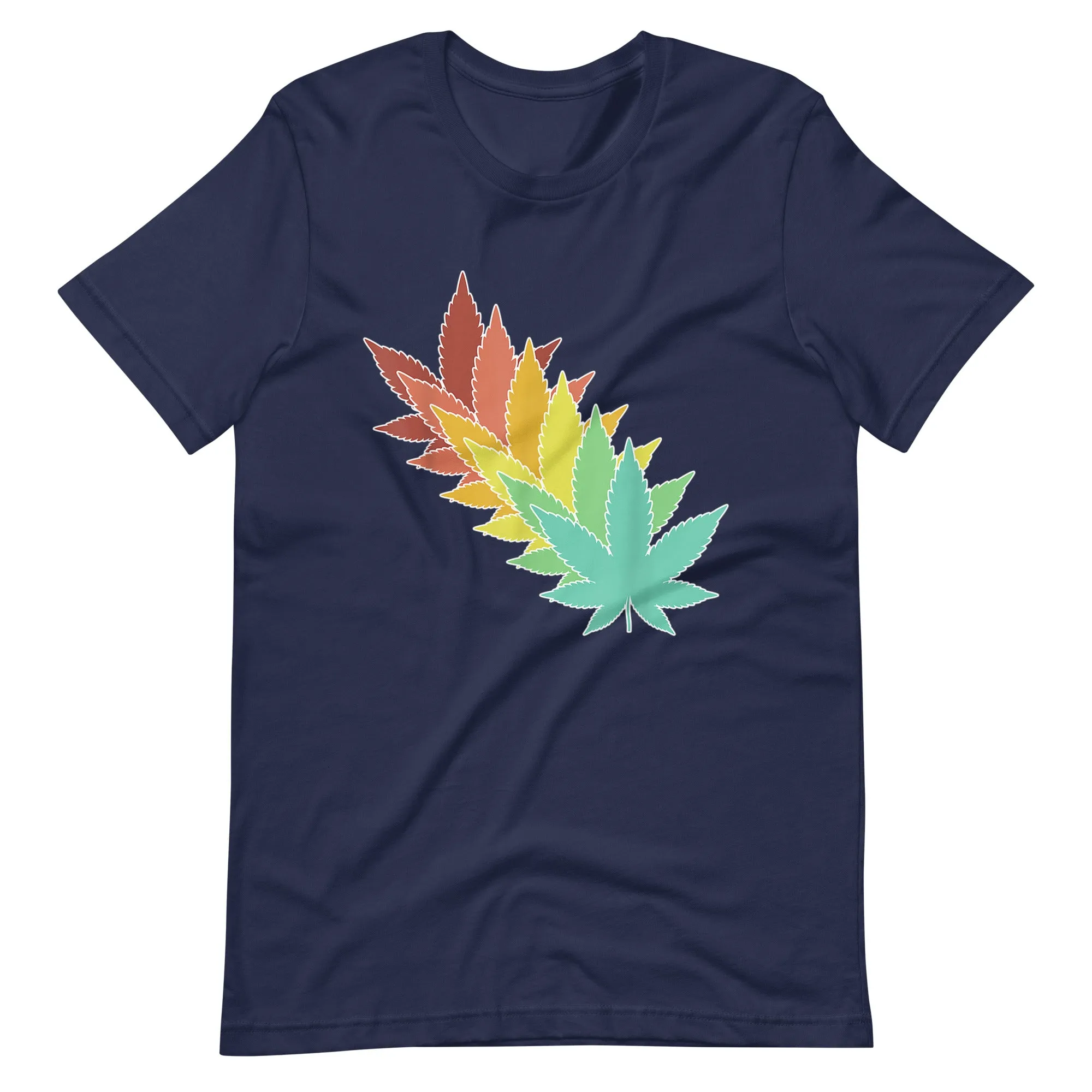 Vintage-Retro-Marijuana-Leaves-Weed-Unisex t-shirt