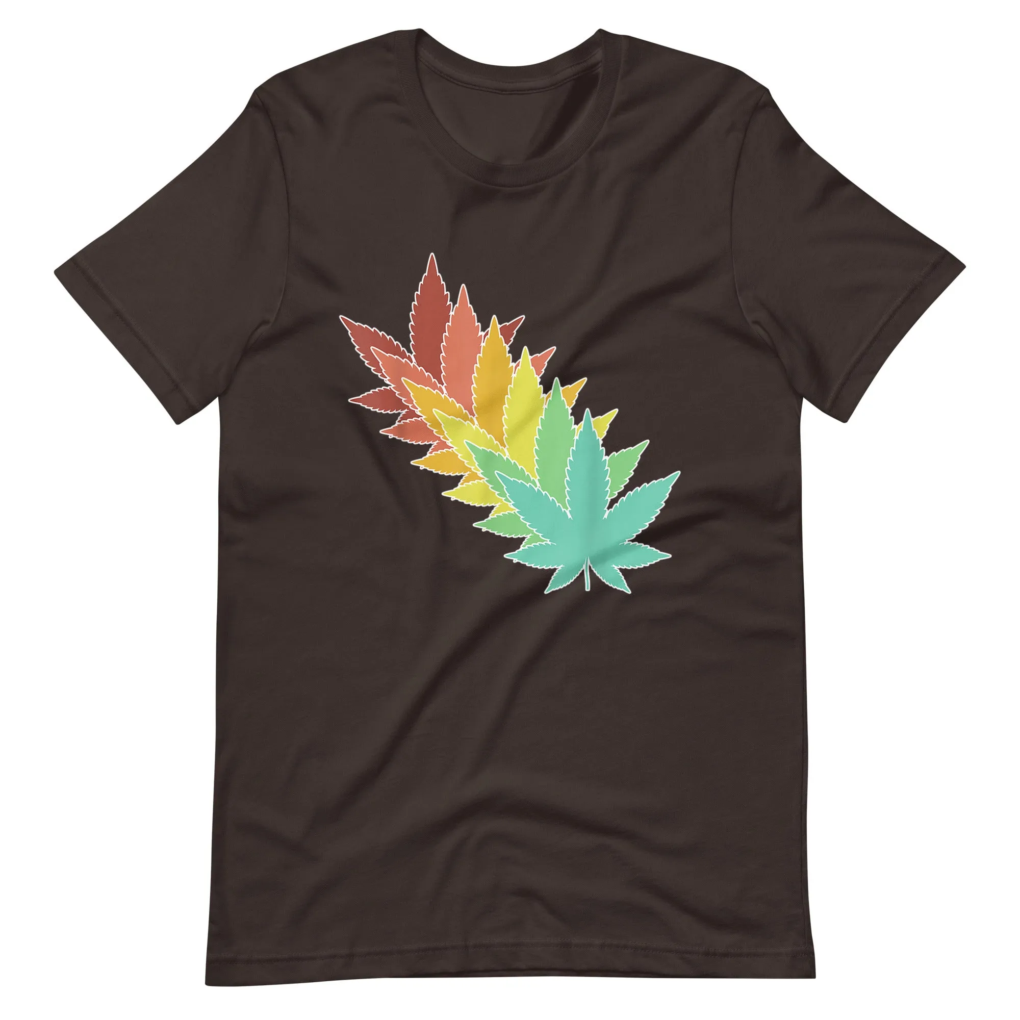 Vintage-Retro-Marijuana-Leaves-Weed-Unisex t-shirt