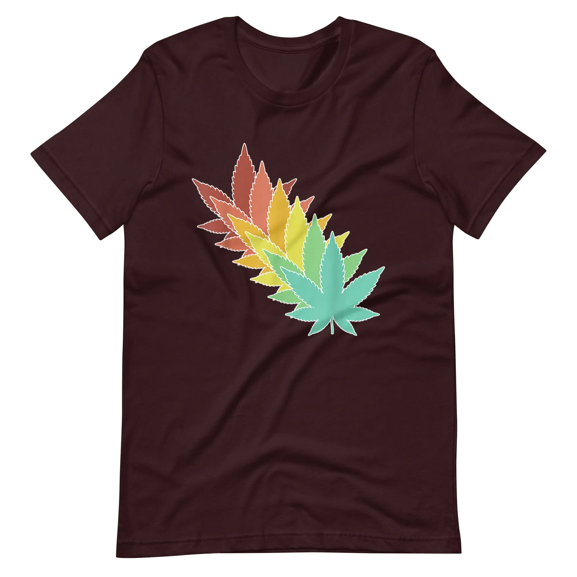 Vintage-Retro-Marijuana-Leaves-Weed-Unisex t-shirt