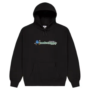 Walk Club Hoodie - Black (Embroidered Logo)