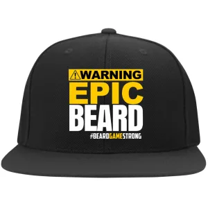 Warning Epic Beard Flexfit Cap