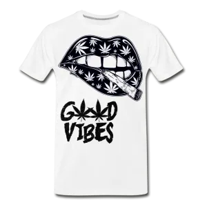 Weed Good Vibes Men's Premium T-Shirt