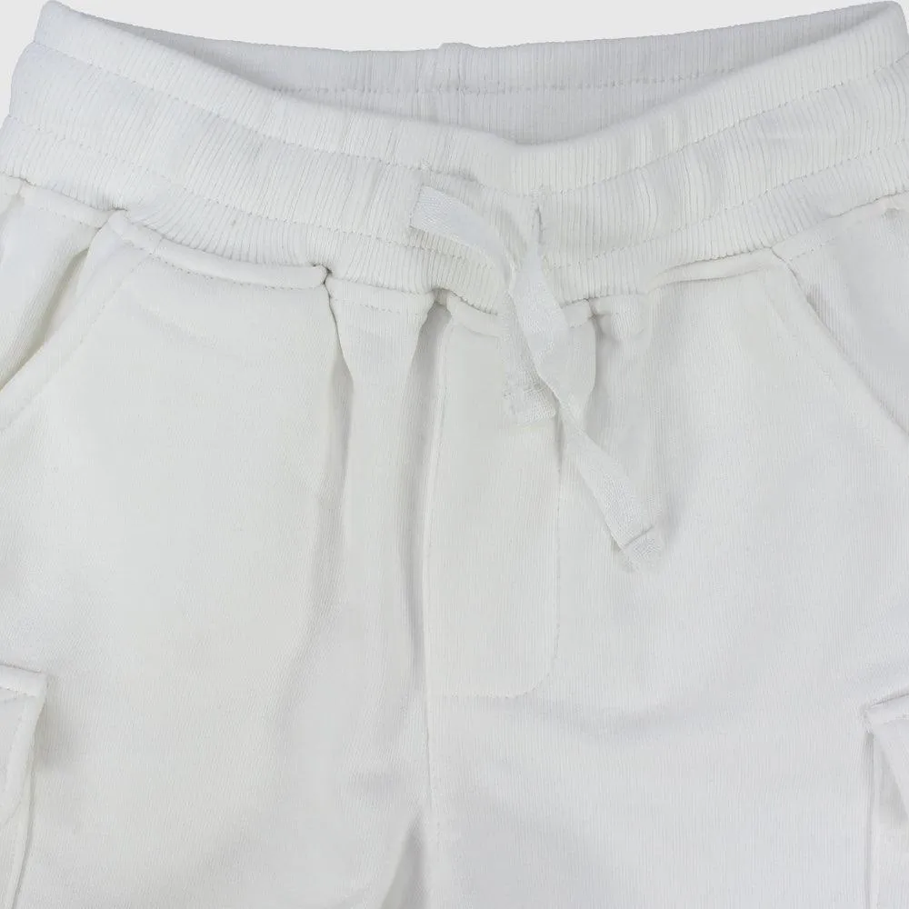 White Comfy Shorts
