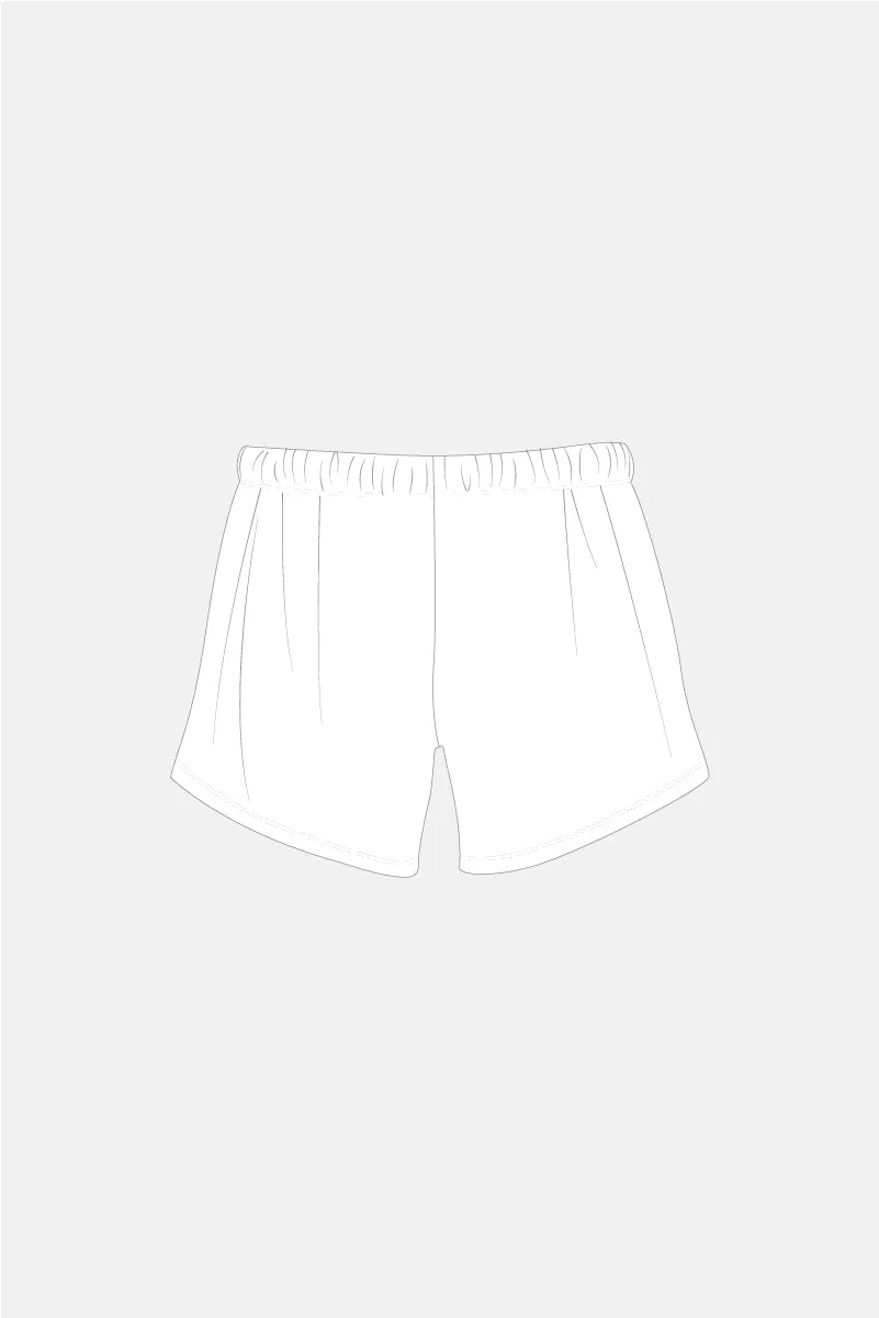 White MAG Shorts