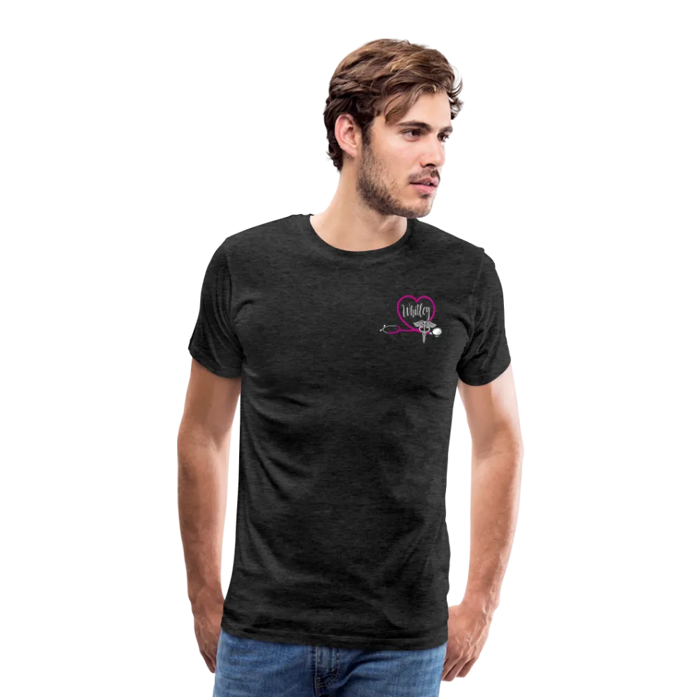 Whitley Emergency Nurse Flag Men's Premium T-Shirt