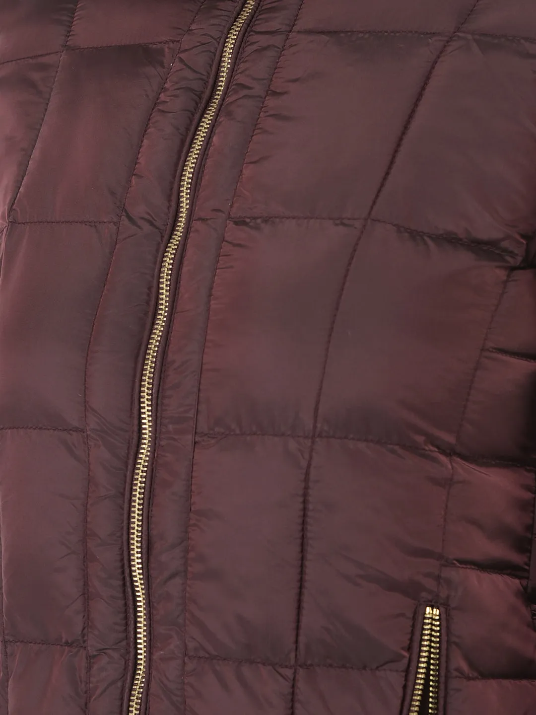 Wine Padded Jacket
