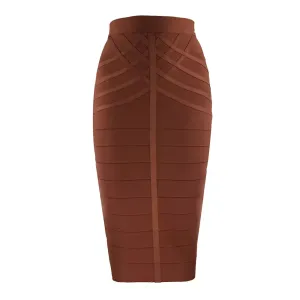 Woman Skirts Bandage Midi Skirt Vintage Summer Harajuku Sexy Ladies Clothes