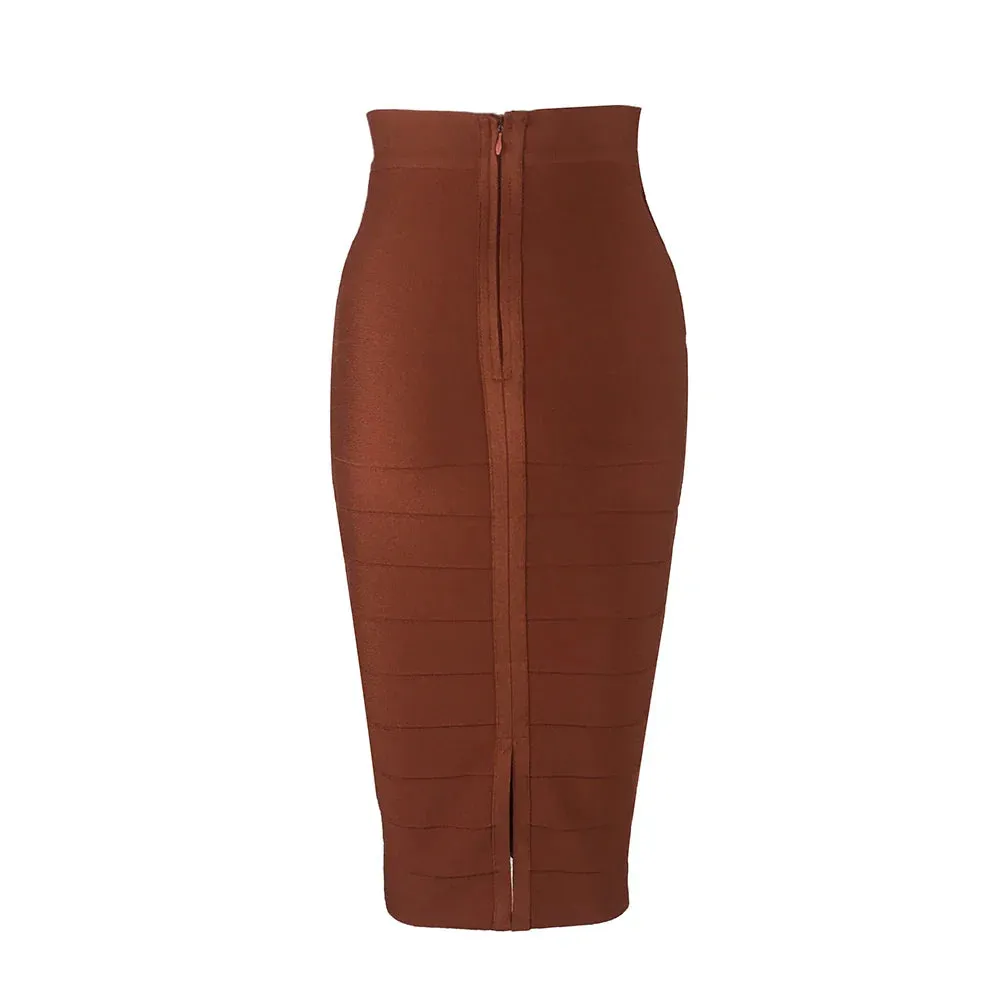 Woman Skirts Bandage Midi Skirt Vintage Summer Harajuku Sexy Ladies Clothes