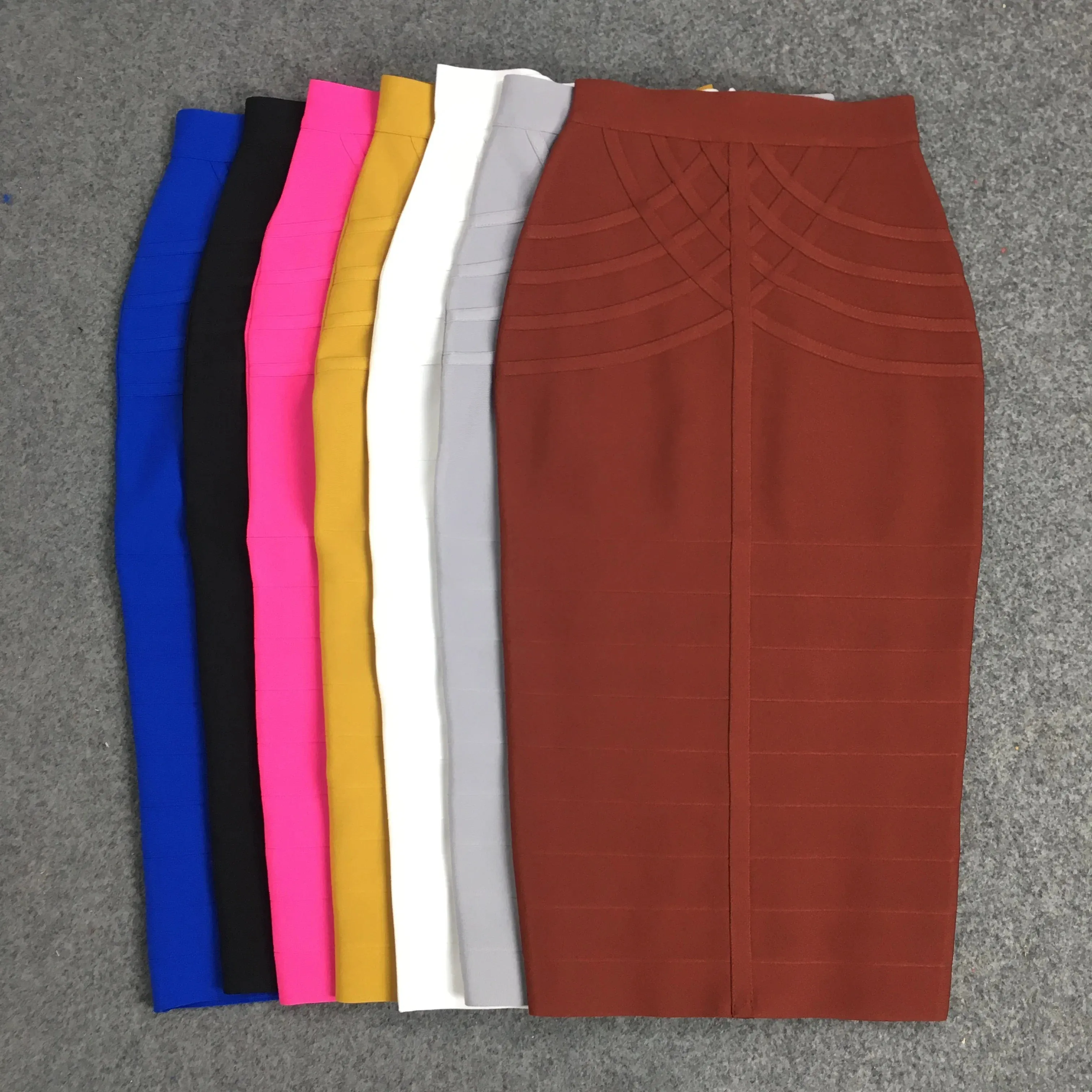 Woman Skirts Bandage Midi Skirt Vintage Summer Harajuku Sexy Ladies Clothes