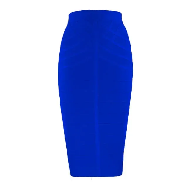 Woman Skirts Bandage Midi Skirt Vintage Summer Harajuku Sexy Ladies Clothes