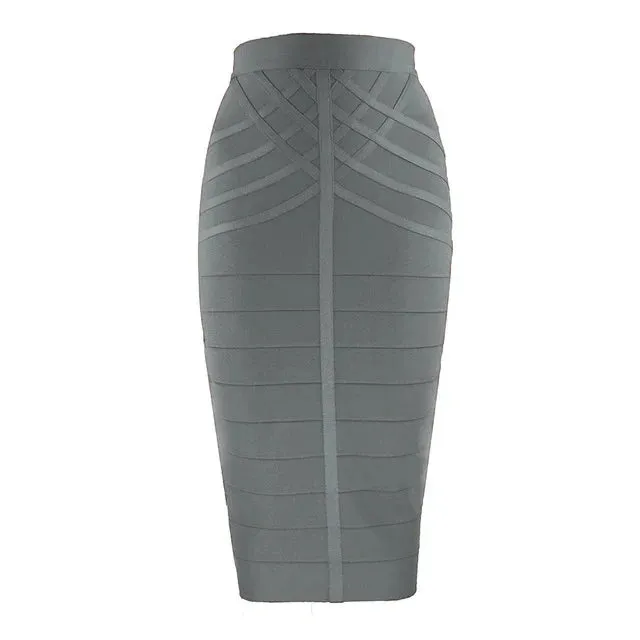 Woman Skirts Bandage Midi Skirt Vintage Summer Harajuku Sexy Ladies Clothes