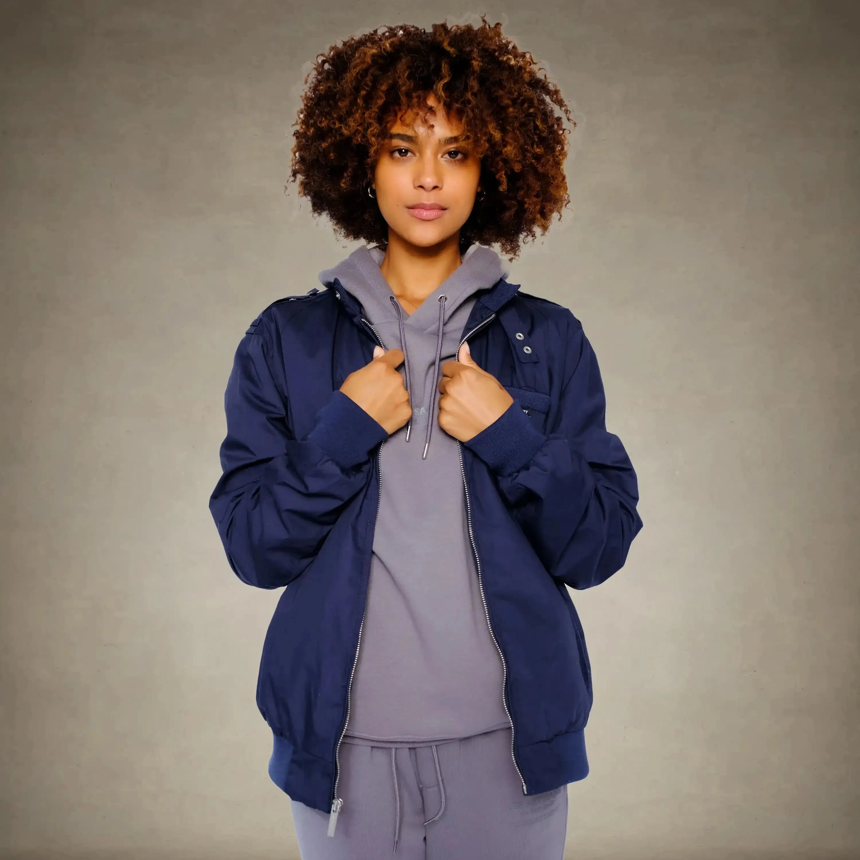 Women's Classic Iconic Racer Oversized Jacket