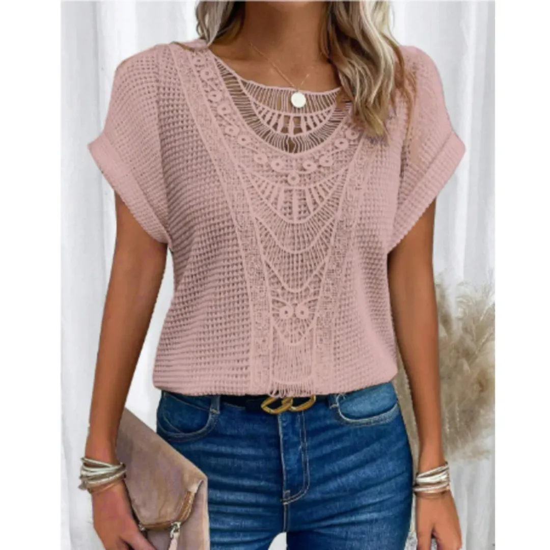 Women's Going Out Summer Blouse | Short Sleeve