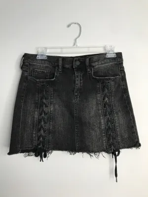 Womens Size 27 Misses Black blacknbianco Skirt