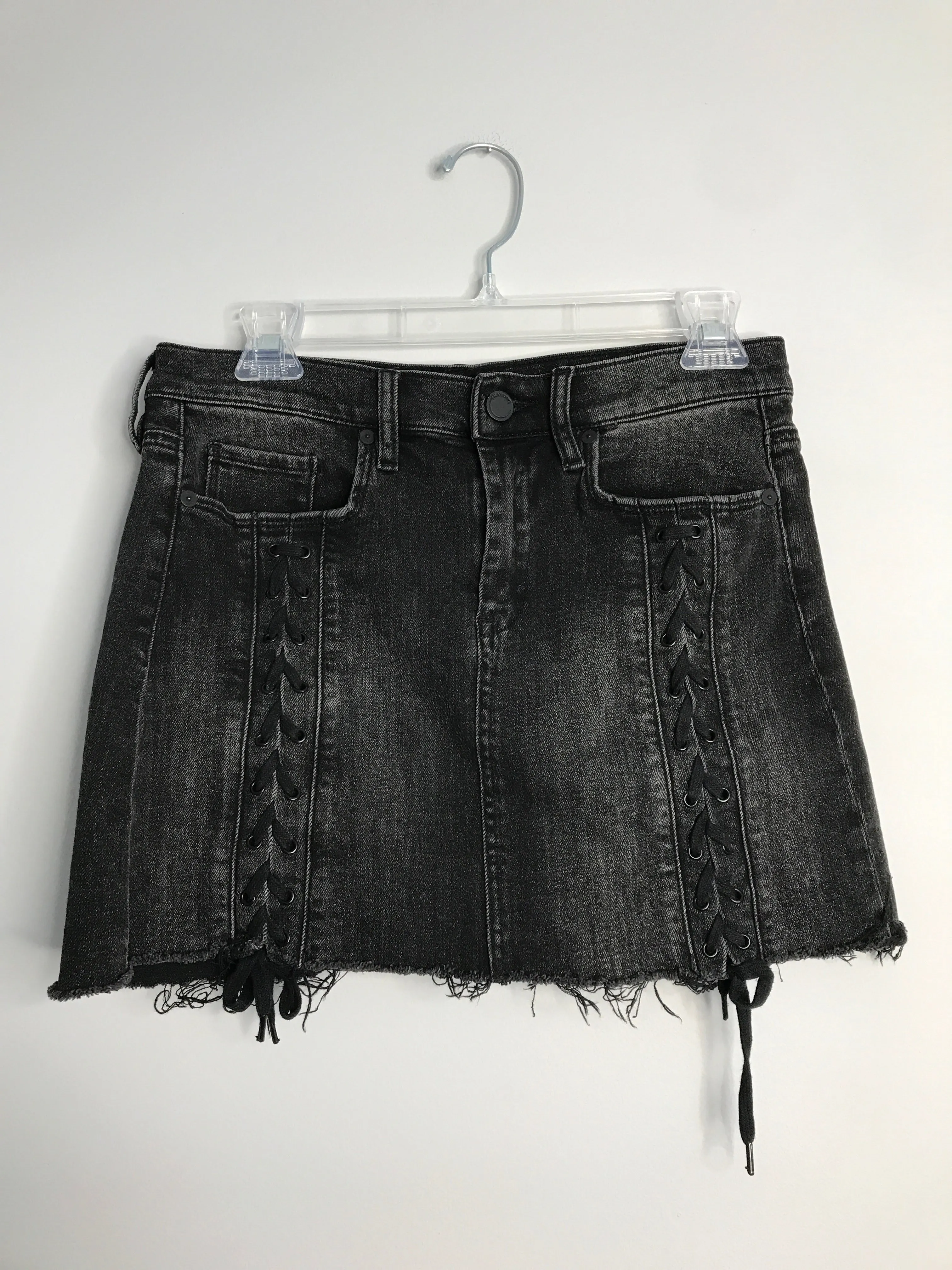 Womens Size 27 Misses Black blacknbianco Skirt