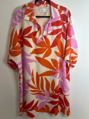 Womens Size 3XL Misses Orange Adrienne NWT Dress