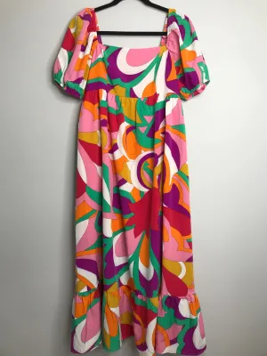 Womens Size Lg Misses Pink TCEC Dress