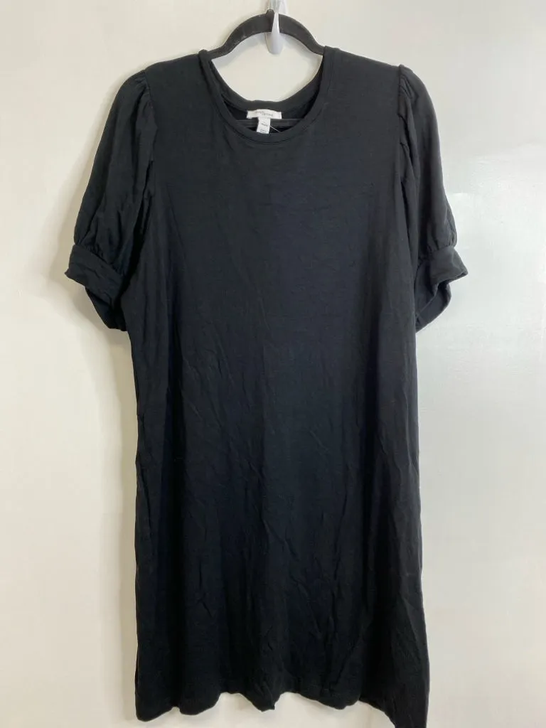 Womens Size XL Misses Black Daily Ritual Dress
