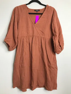 Womens Size XSm Misses Brown Madewell Dress