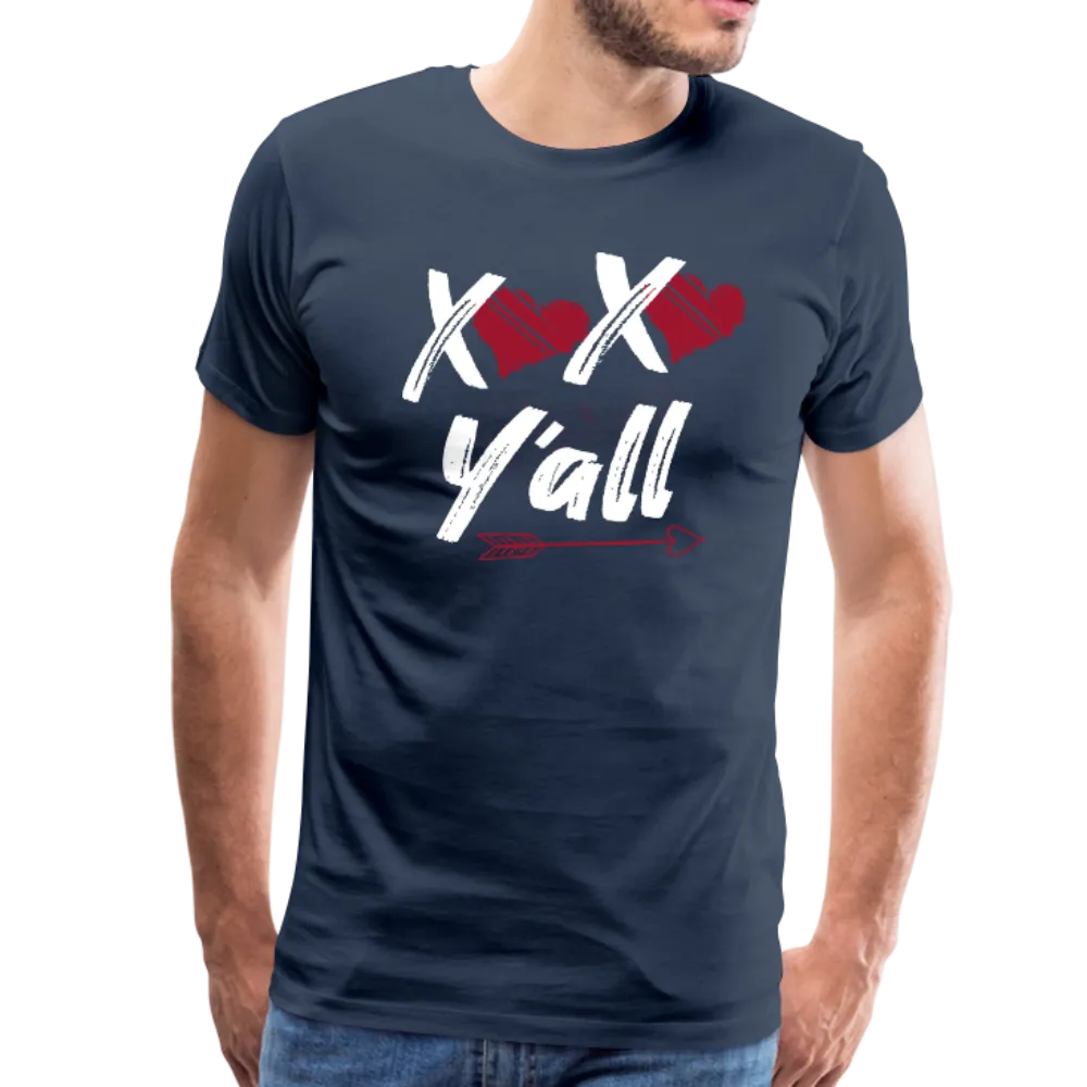 XOXO Y'All Valentines Day Men's Premium T-Shirt (CK1682U)