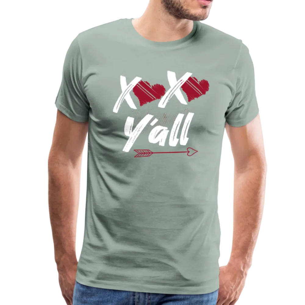 XOXO Y'All Valentines Day Men's Premium T-Shirt (CK1682U)