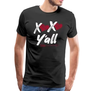 XOXO Y'All Valentines Day Men's Premium T-Shirt (CK1682U)