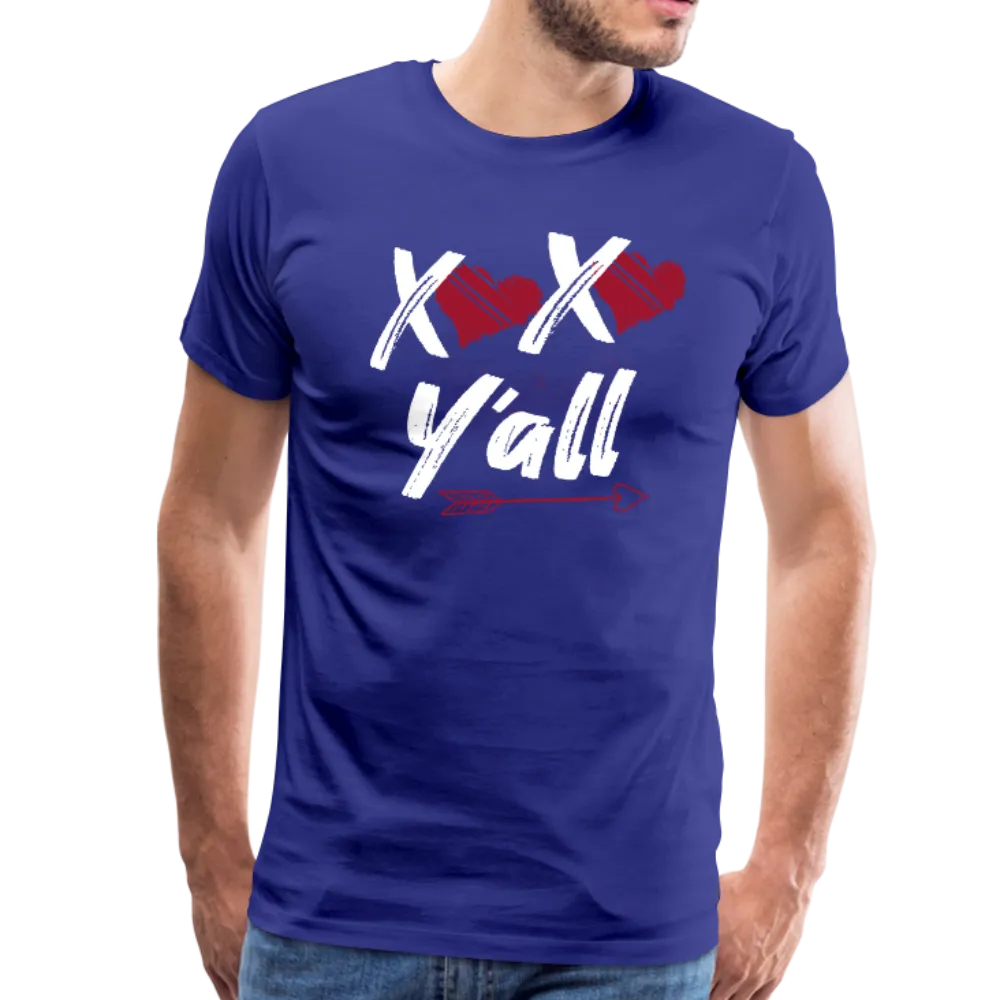 XOXO Y'All Valentines Day Men's Premium T-Shirt (CK1682U)