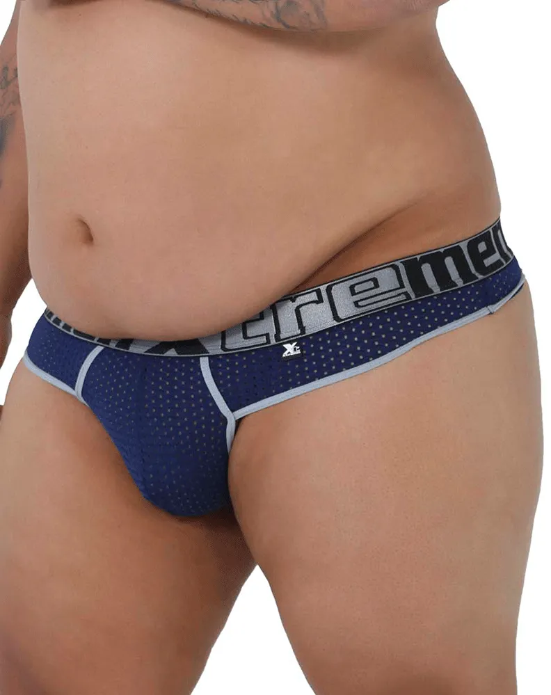 Xtremen 91036x-3 3pk Thongs White-gray-blue