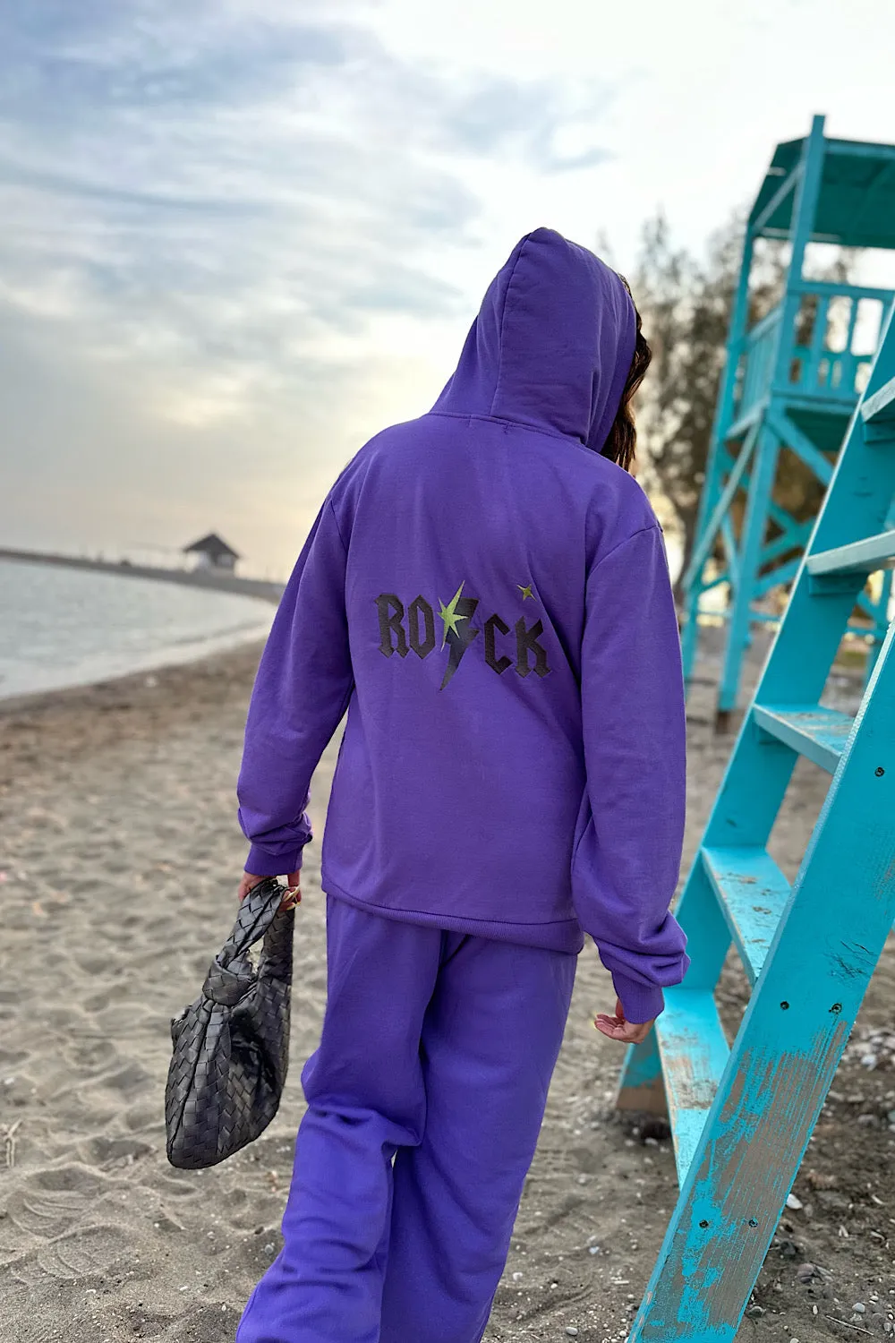 ZIP HOODIE ROCK STAR